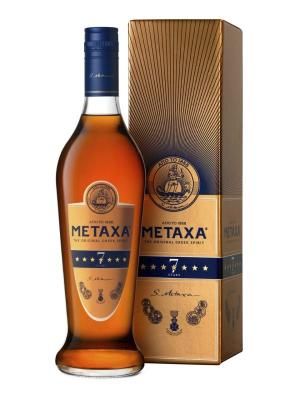 Metaxa 7 Star 1 Litro  Estuche