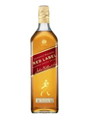 Whisky Johnnie Walker Red 1 Litro  Estuche
