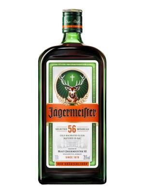 Licor Jagermeister 1 Litro  Caja Negra