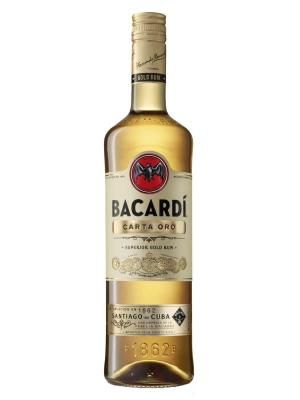 Ron Bacardi Carta Oro 1 Litro