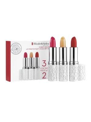 E.ARDEN EIGHT HOUR LIP PROTECTANT STICK TRIO SPF15 3*3,7GR