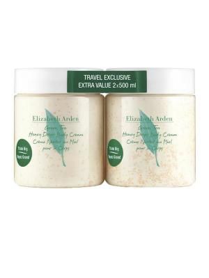 E.ARDEN GREEN TEA HONEY DROPS BODY CREAM DUO 1000 ML