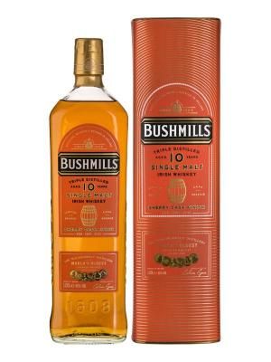 Bushmills 10 Años Sherry Cask 1 Litro  Estuche