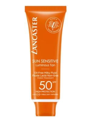 LANCASTER SUN SENSITIVE OIL-FREE MILKY FLUID SPF50 50 ML