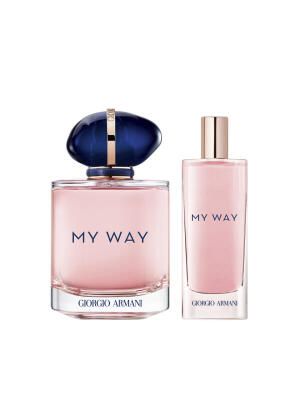 ARMANI MY WAY GIFTSET EDP 90ML + 15 ML