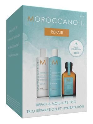 MOROCCANOIL HAIR REPAIR+MOISTURE TRIO SET SHAMPOO 70ML/CONDIT70ML/TREATM25ML