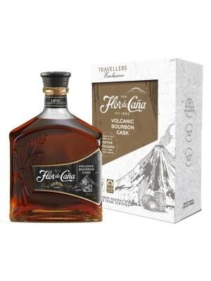 Flor De Caña Volcanic Bourbon Barrel 1 Litro  Estuche